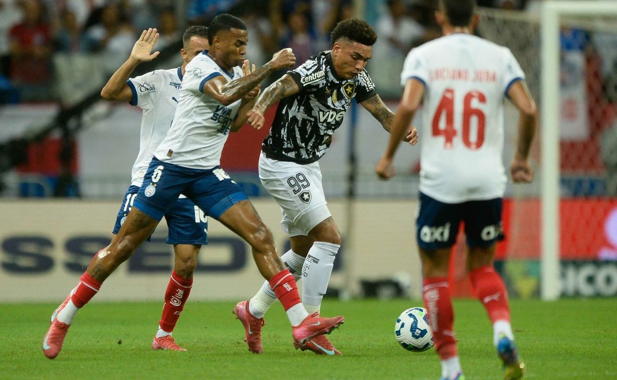 Cauly e Erick Pulga brilham, e Botafogo é superado pelo Bahia no Brasileirão Betano