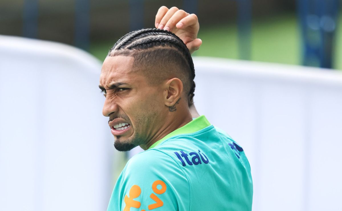Atacante da Seleção Brasileira, Raphinha diz que quase vestiu a camisa da Itália e revela convite