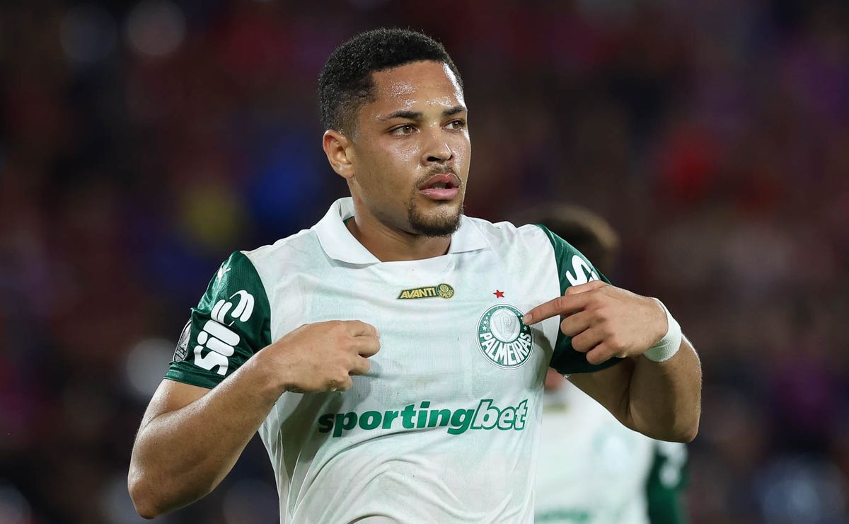 Estêvão e Vitor Roque marcam golaços; veja como foi Cerro Porteño 0x2 Palmeiras pela Libertadores