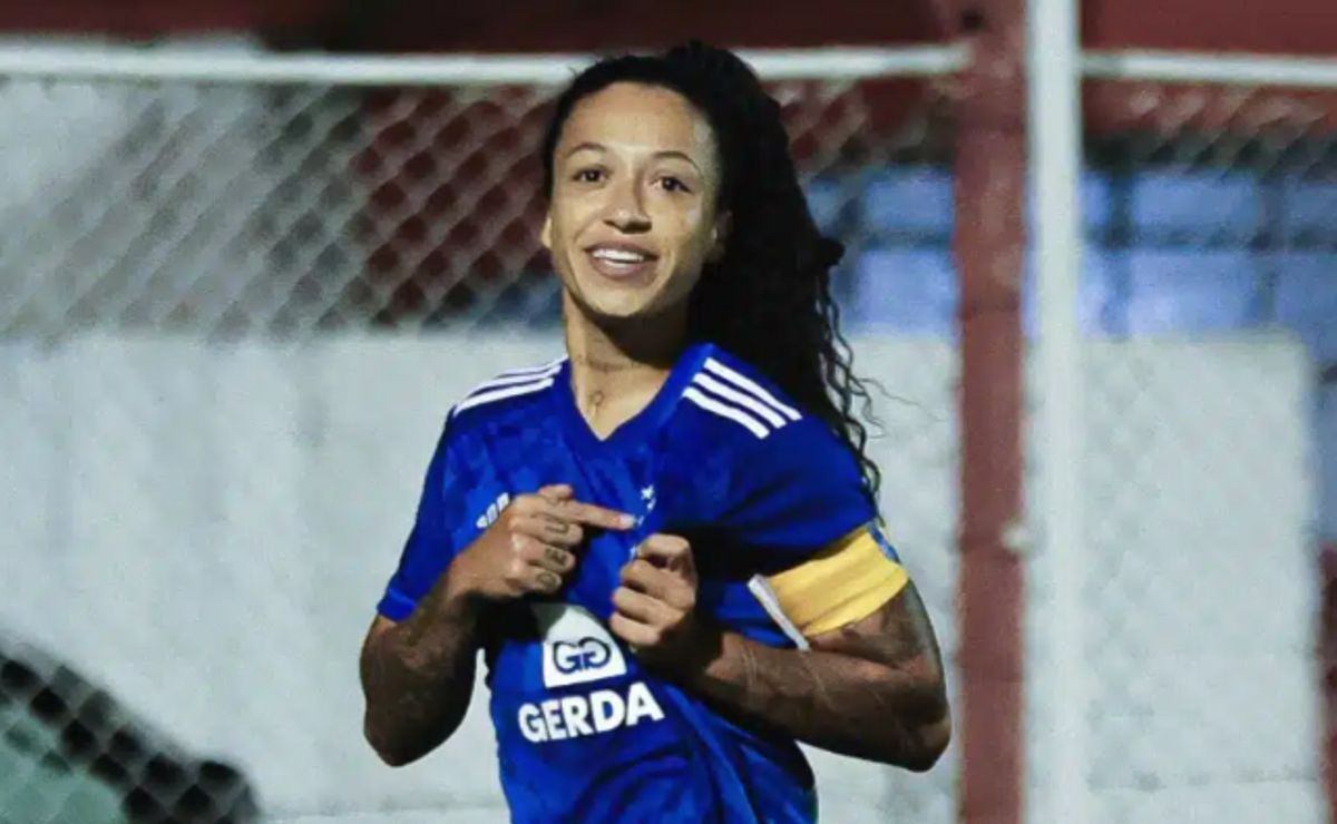 Byanca Brasil tem média de quase um gol por jogo com a camisa do Cruzeiro feminino