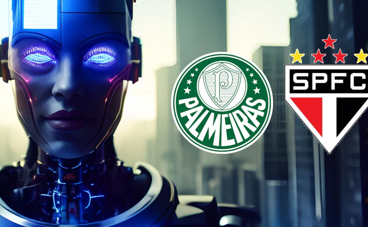 Inteligência artificial revela palpite de Palmeiras x São Paulo pelo Brasileirão Betano