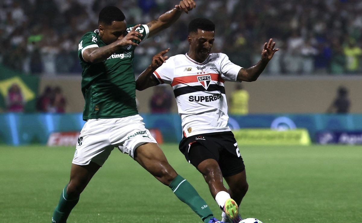 São Paulo perde para o Palmeiras e despenca na tabela do Brasileirão Betano