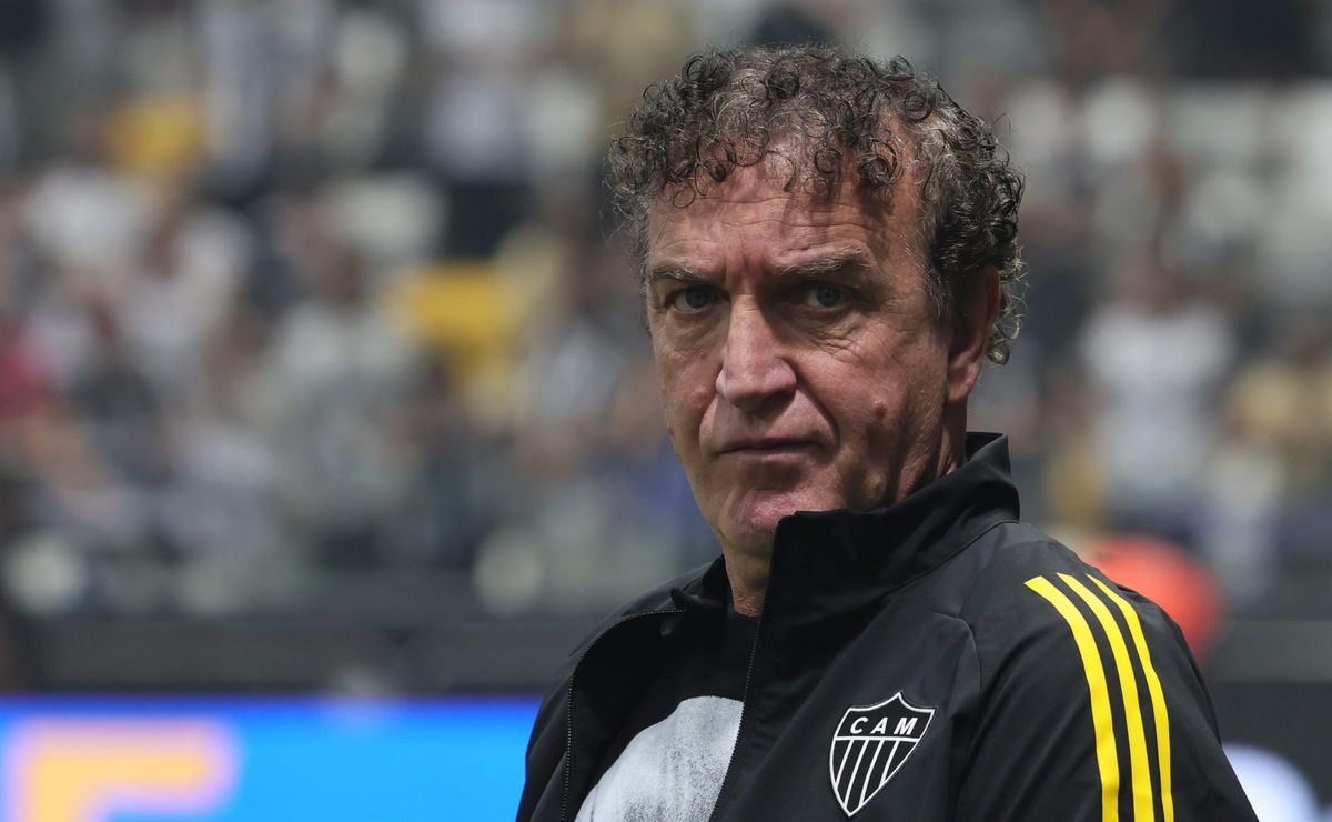 Cuca analisa cobranças da torcida e afirma que vitória do Atlético-MG no Brasileirão Betano foi merecida