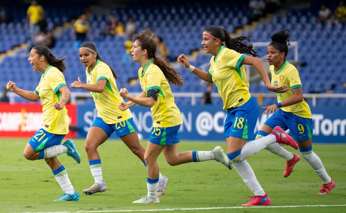 Brasil x Peru no Sul-Americano Feminino Sub-17: onde assistir, horário e escalações