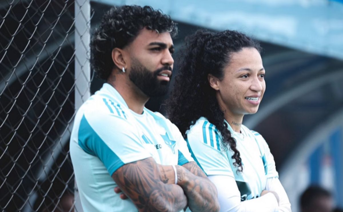 Byanca Brasil explica idolatria por Gabigol e comemoração no Cruzeiro