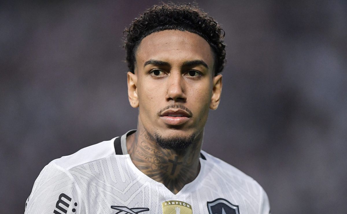 Rwan Cruz comemora primeiro gol pelo Botafogo na Libertadores: “Realizando sonho de infância”