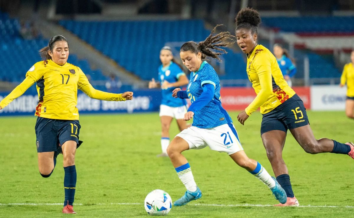 Evelin analisa empate da Seleção Brasileira com Equador no Sul-Americano Feminino Sub-17