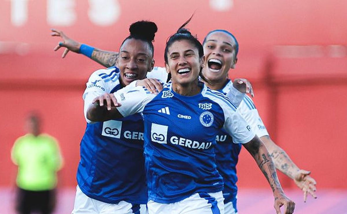 Cruzeiro é o primeiro classificado para mata-mata do Brasileirão Feminino
