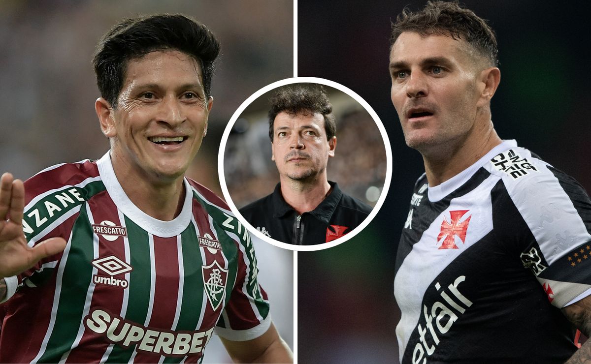 Diniz relembra estratégia do Fluminense e faz comparação envolvendo Germán Cano e Pablo Vegetti