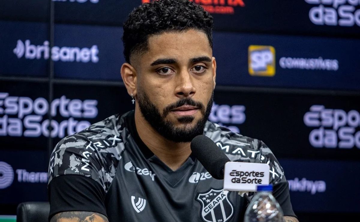Matheus Bahia do Ceará, revela estratégia para superar o Palmeiras na Copa do Brasil