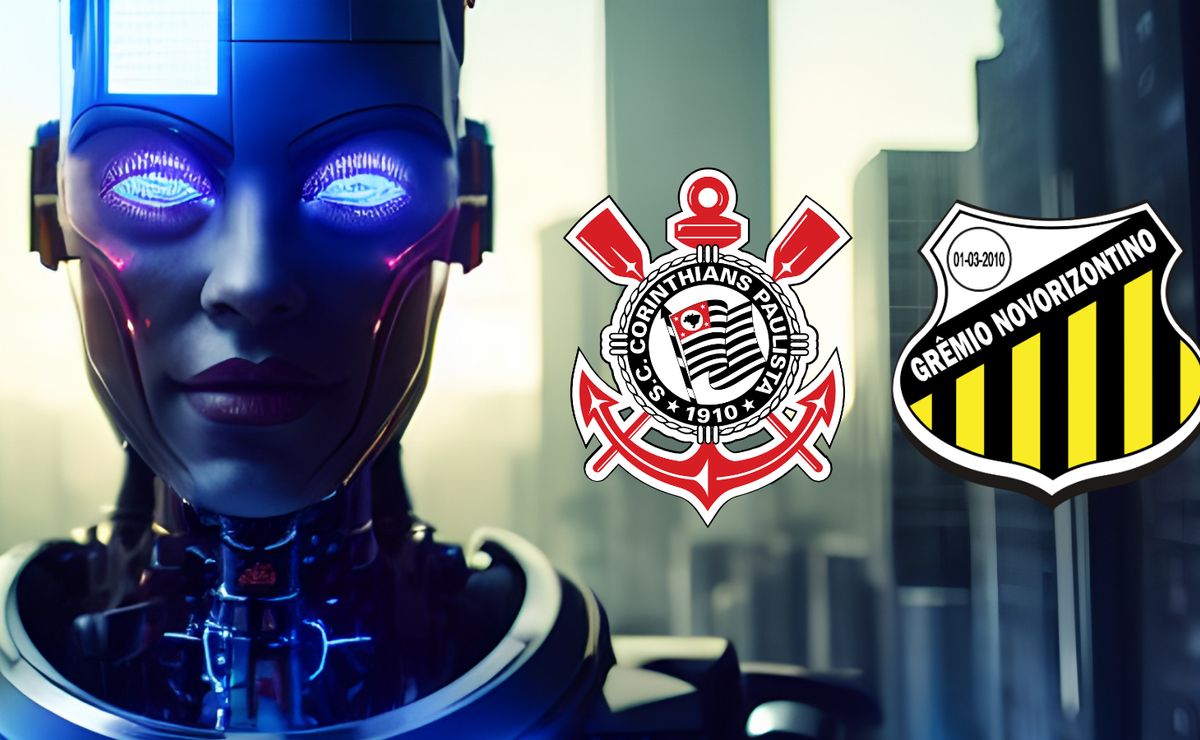 Inteligência artificial prevê placar exato de Corinthians e Novorizontino pela 3ª fase da Copa Betano do Brasil