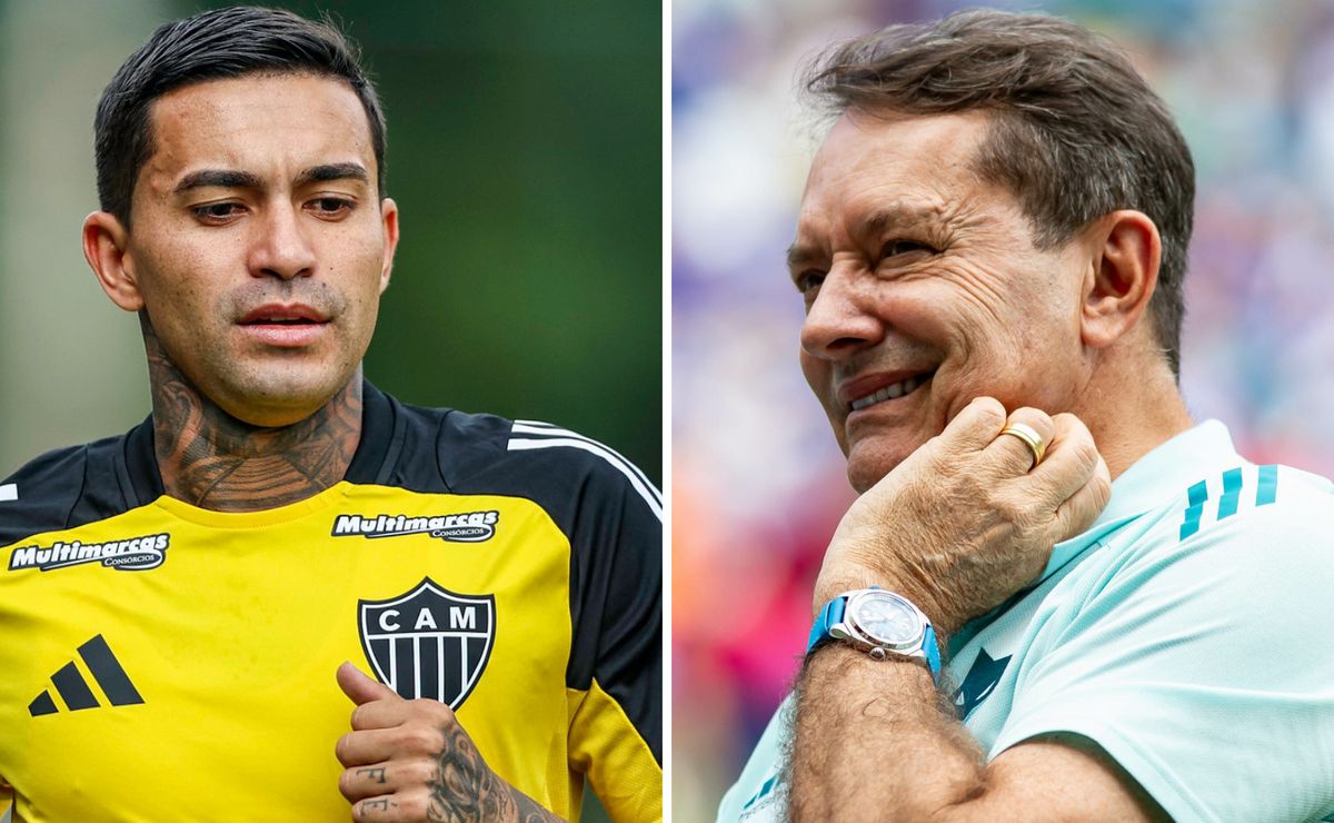 Pedrinho BH é provocado sobre saída de Dudu do Cruzeiro e deseja sorte ao atacante
