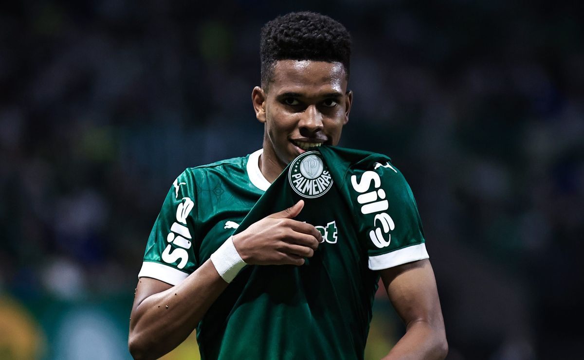 Estêvão, do Palmeiras, é o sub-23 da Série A com mais participações em gols