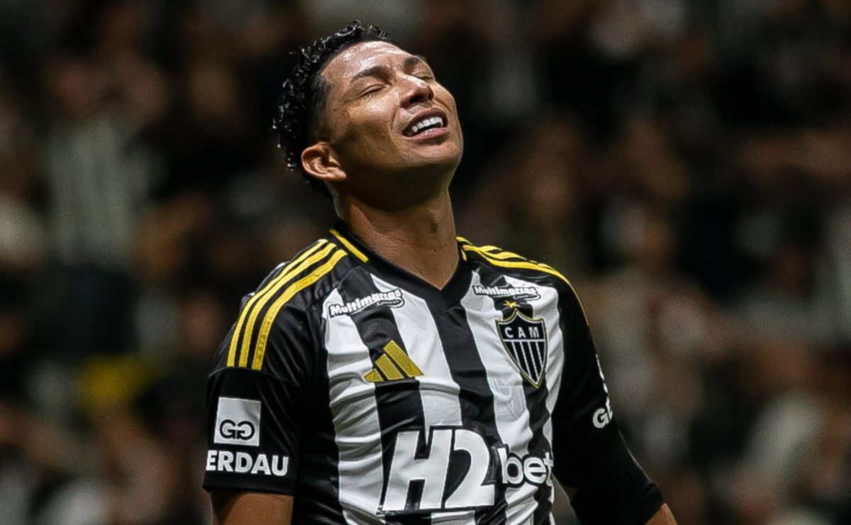 Rony, do Atlético-MG, lidera ranking de oportunidades claras desperdiçadas na Copa Sul-Americana
