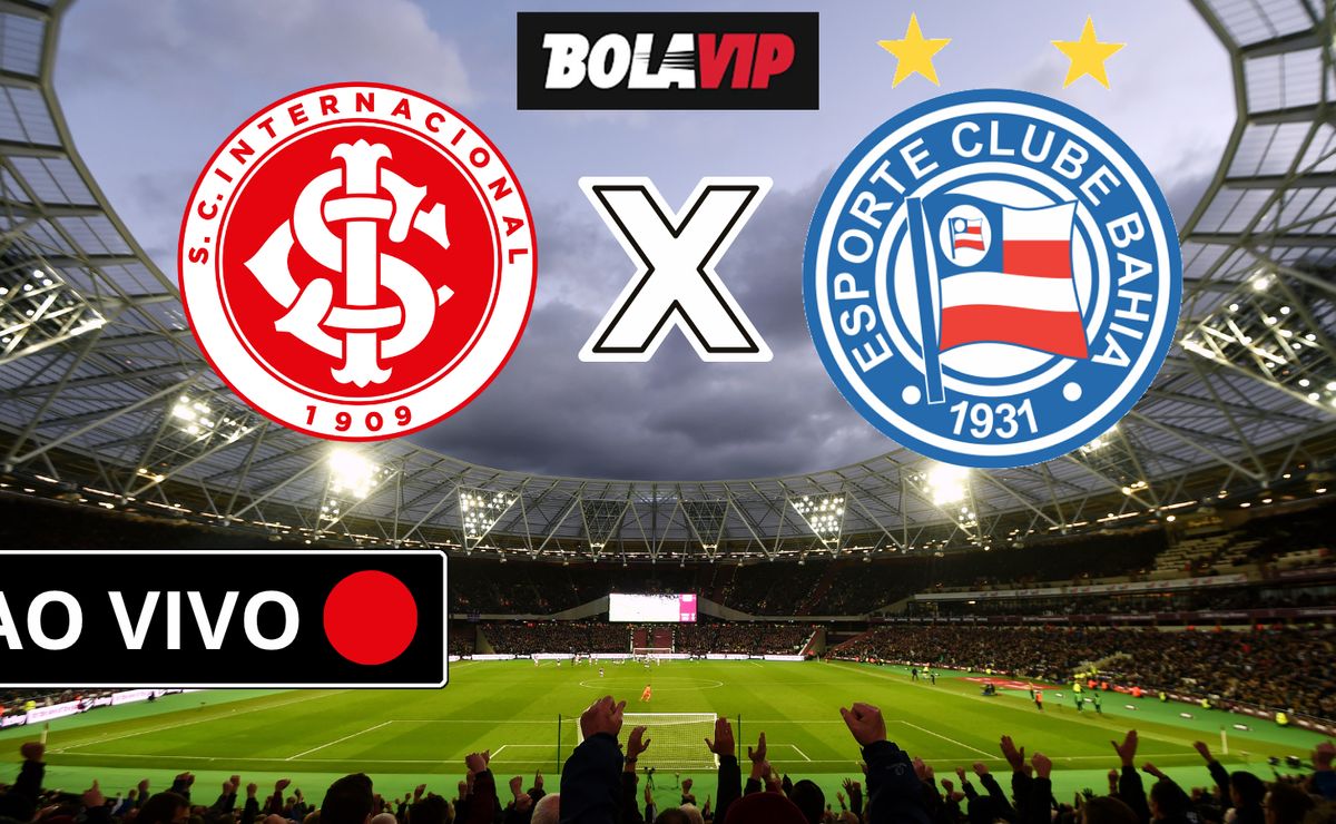 Internacional x Bahia AO VIVO – Onde assistir ao jogo em tempo real pela Copa Libertadores