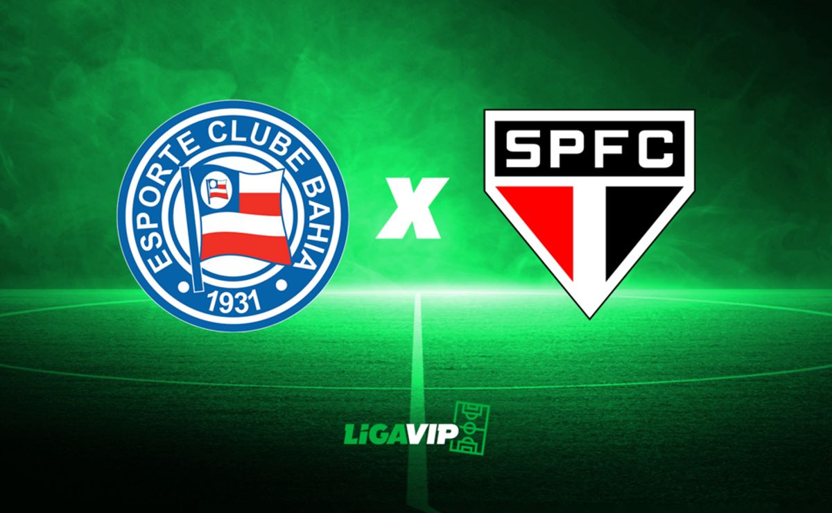 Jogue grátis: Bahia x São Paulo vale prêmios no Ligavip