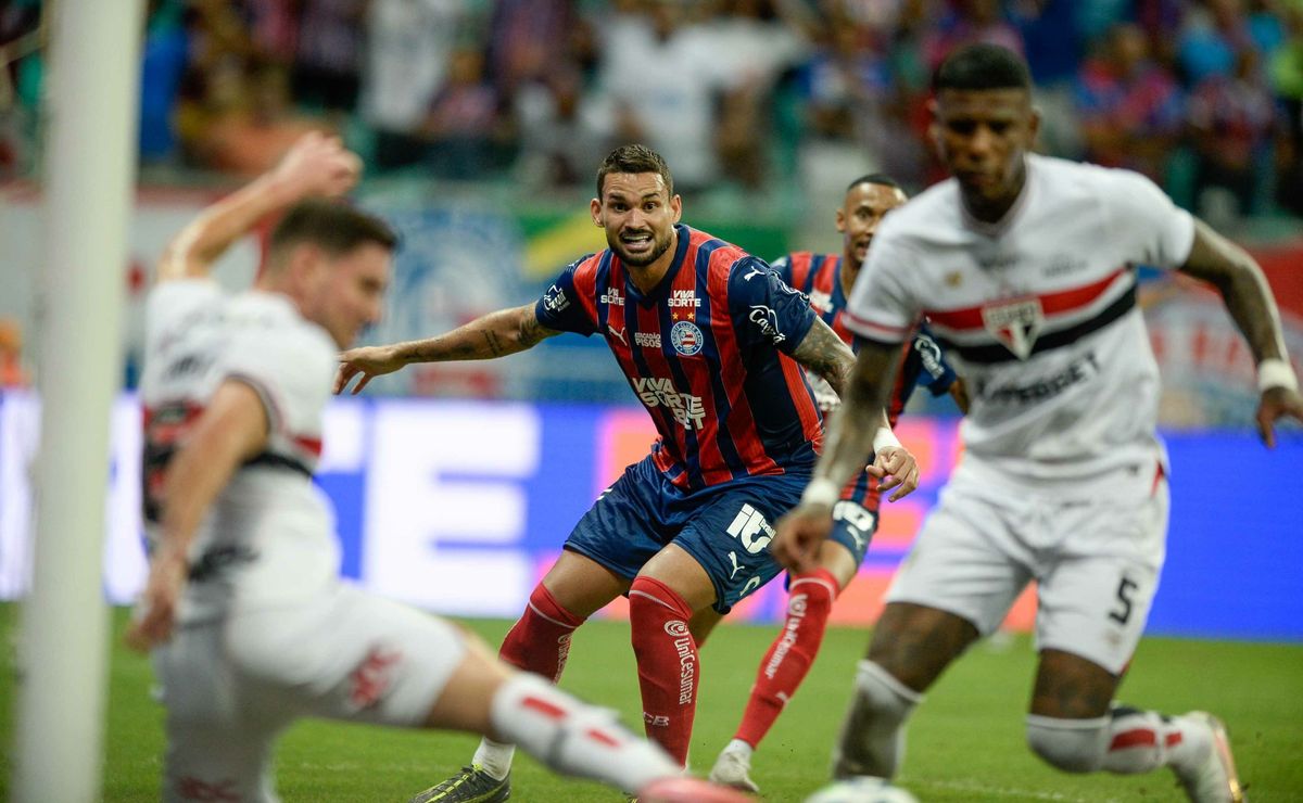Bahia bate São Paulo por 2 x 1 sobe no Brasileirão Betano