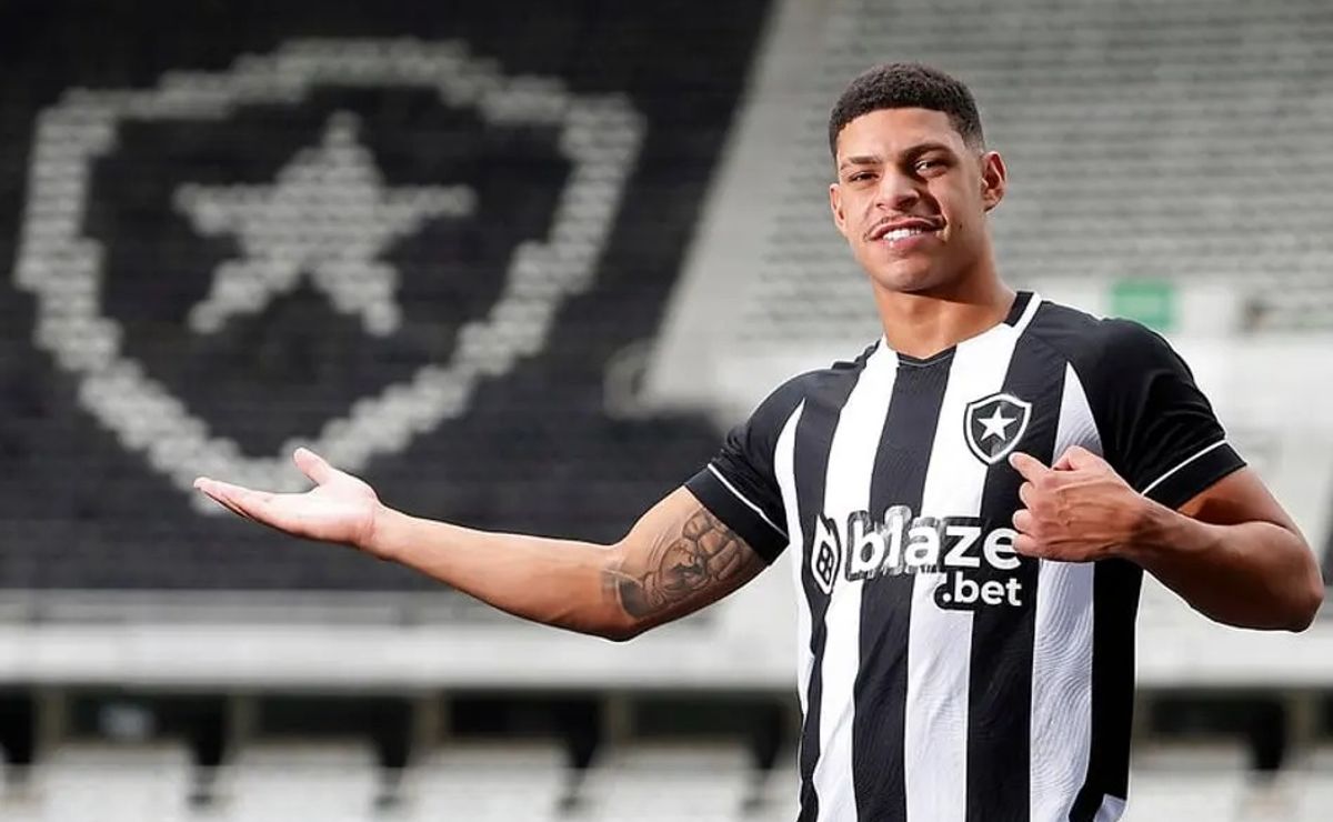 Venda de Luis Henrique à Inter de Milão rende ao Botafogo quase R$ 3 milhões