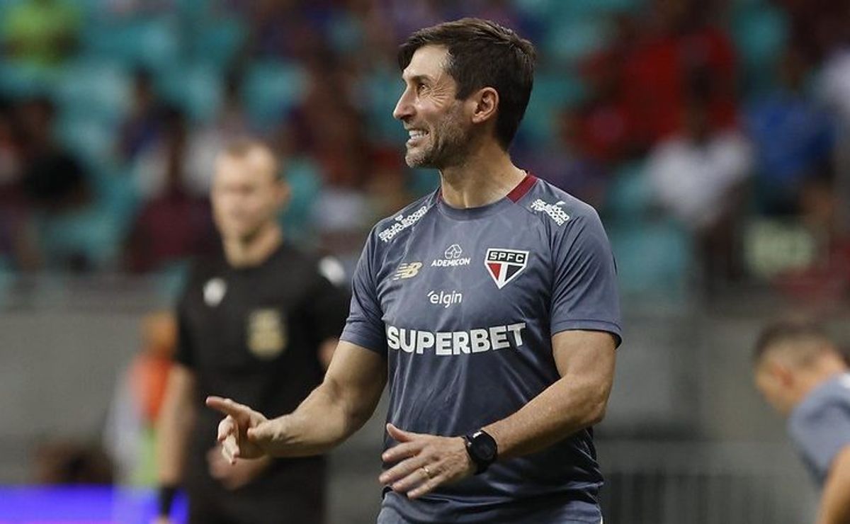 Auxiliar promete melhoras no São Paulo no Brasileirão: “Não temos dúvida que vamos subir na tabela”