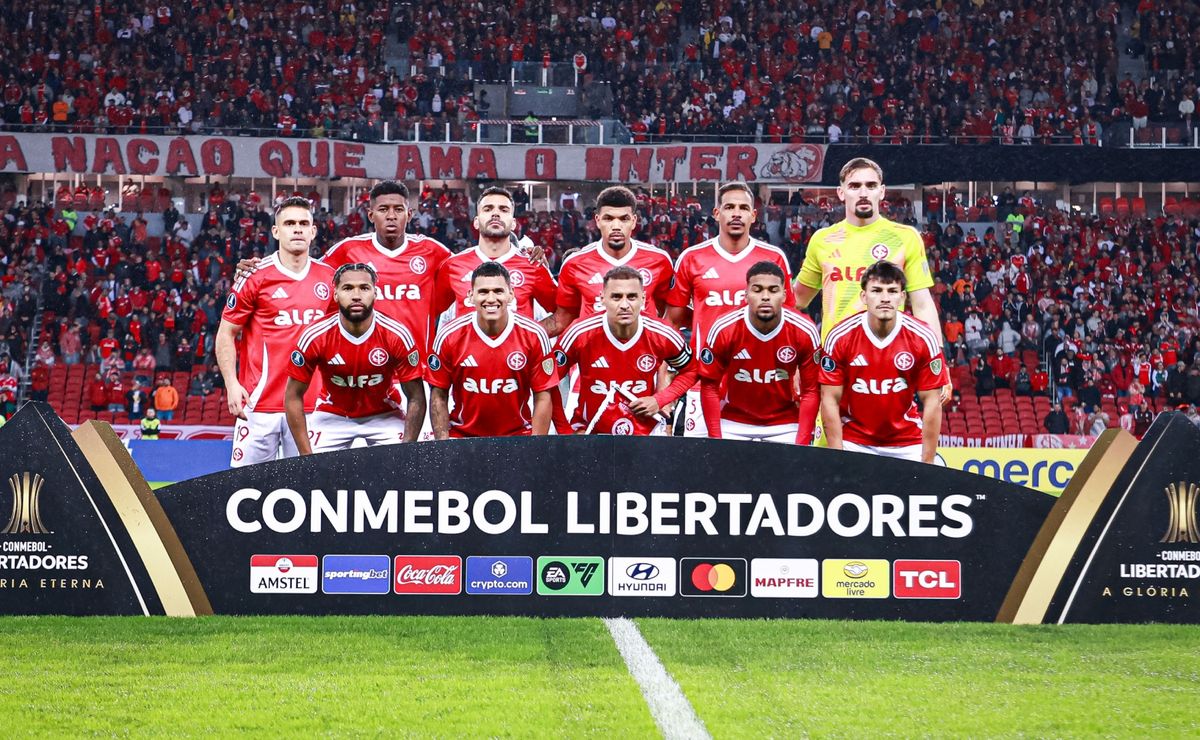 Sorteio da Libertadores: IA crava confronto entre Internacional x Universitario