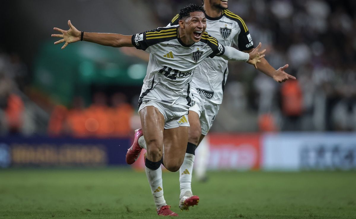 Autor do gol da vitória sobre o Ceará, Rony é vice-líder em importantes estatísticas do Atlético-MG