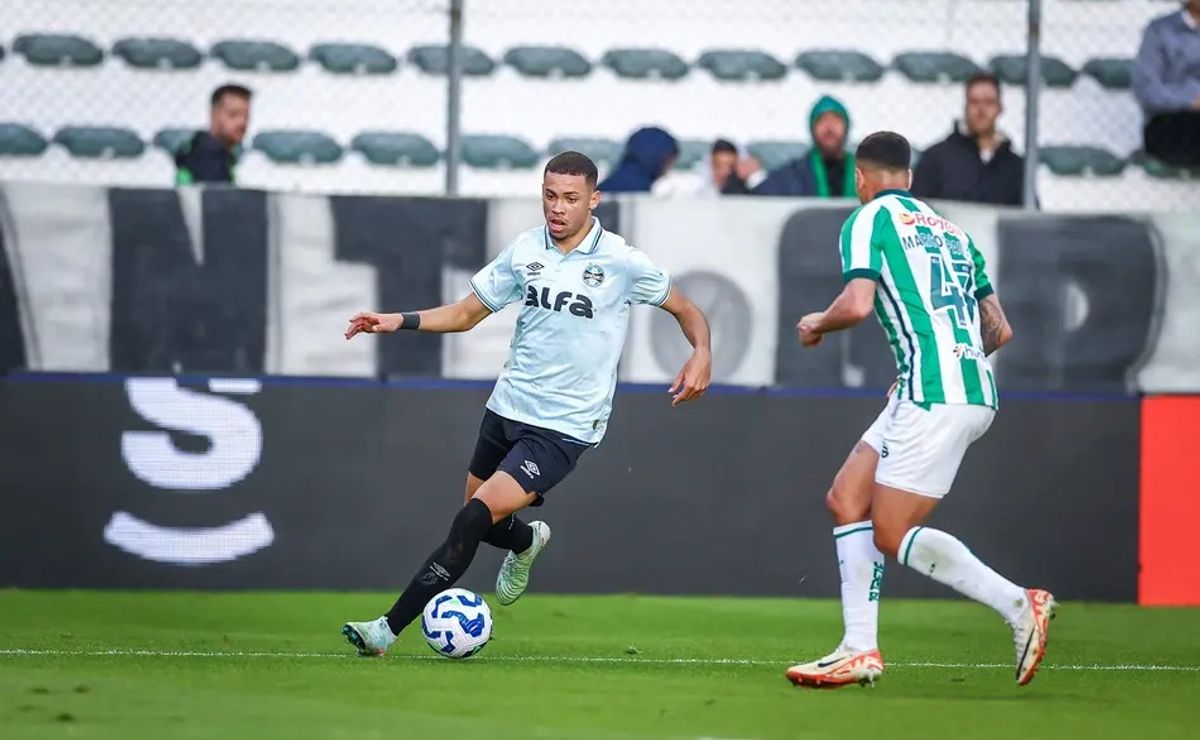 Alysson chama atenção de Mano Menezes e disputa vaga entre os titulares do Grêmio ￼