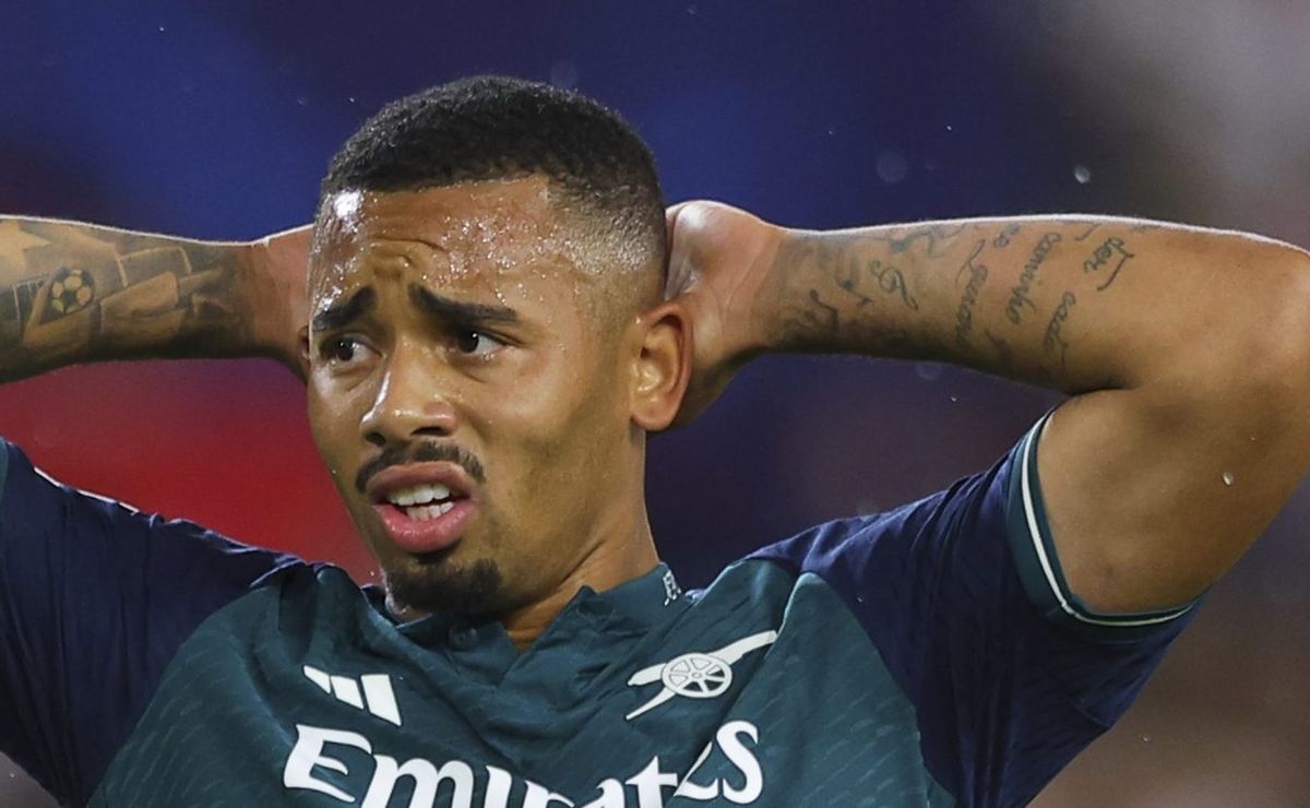 Gabriel Jesus fora do Arsenal e de volta ao Palmeiras pode acontecer após recuperação de lesão