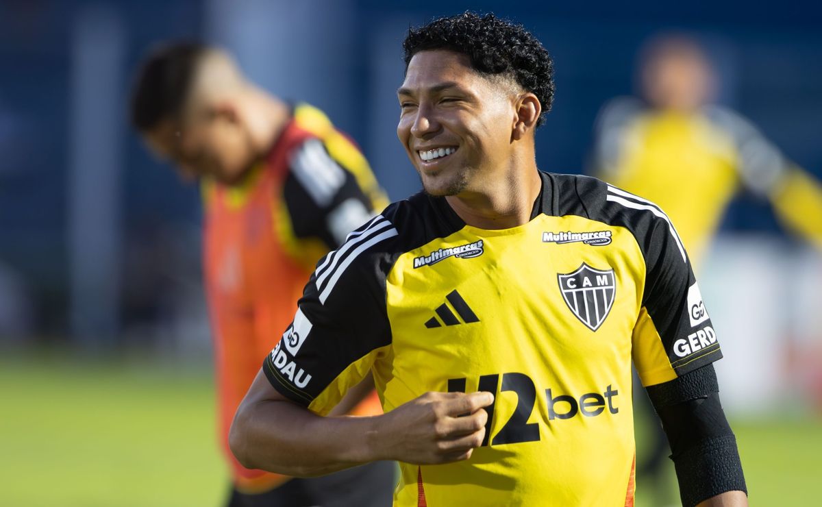 Na comparação com Paulinho, Rony precisou de um jogo a mais para marcar dez gols pelo Atlético-MG
