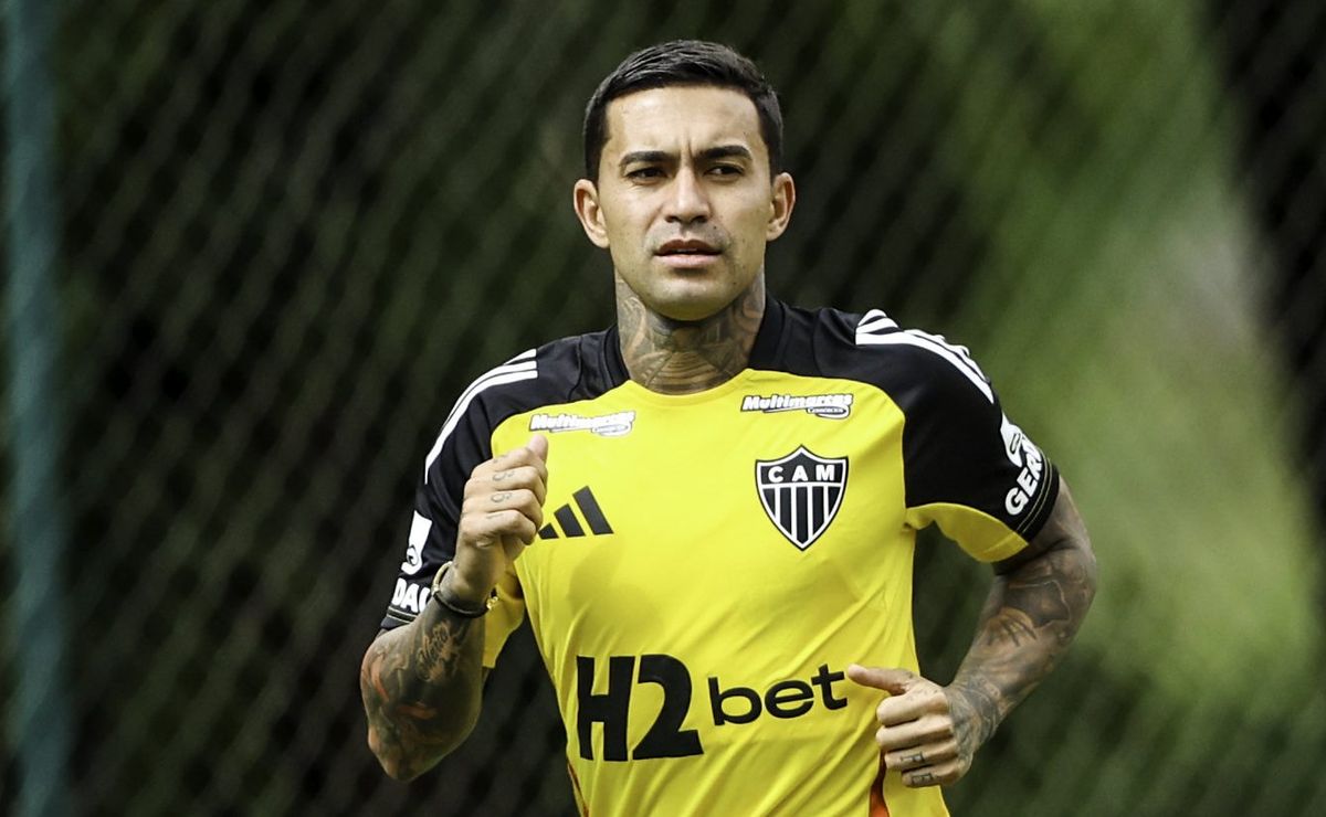 Dudu brilha durante goleada em jogo-treino do Atlético-MG contra time paulista