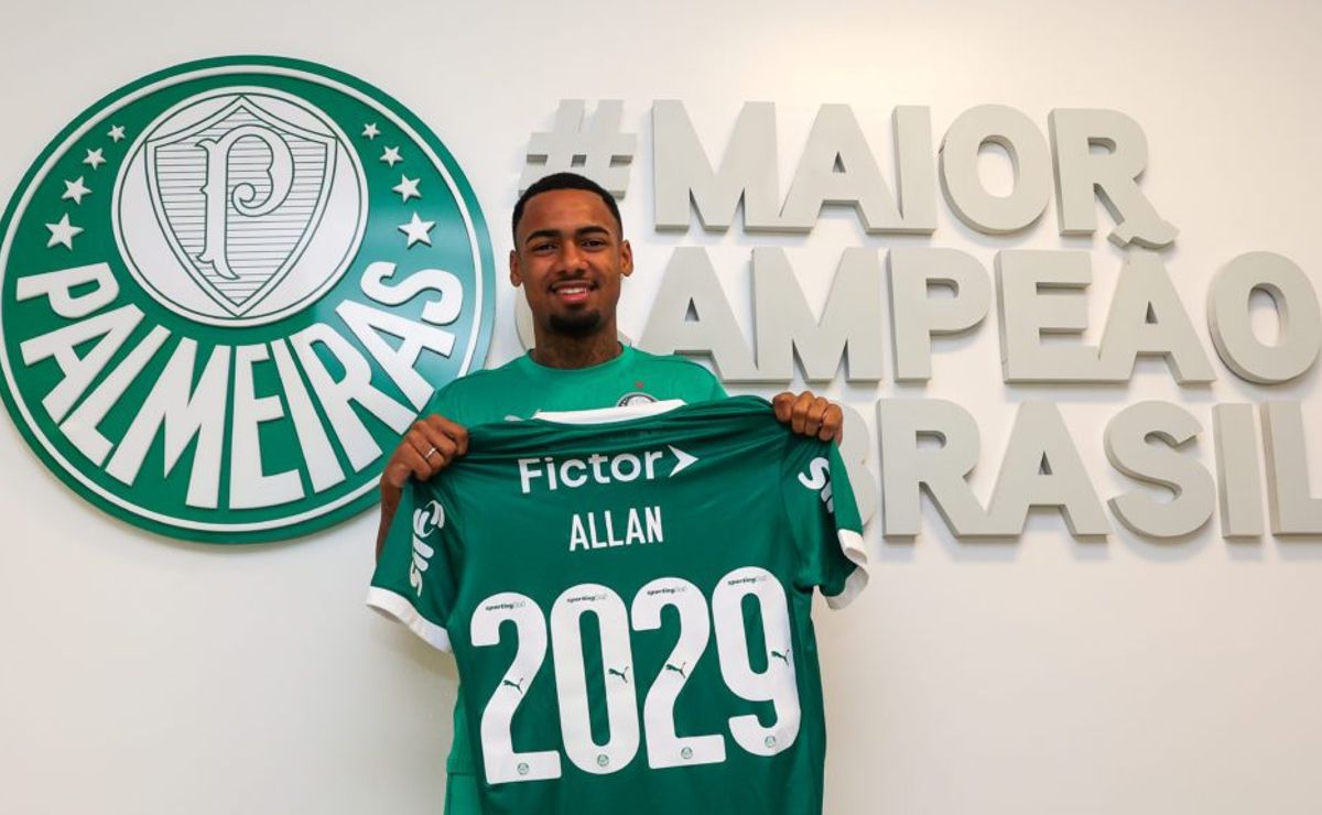 Allan comemora renovação com o Palmeiras e agrade apoio dos mais experientes