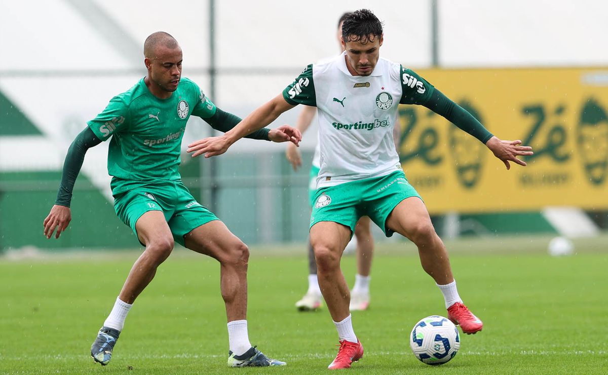 Com gols de Veiga, Flaco, Allan e Maurício, Palmeiras encerra último jogo-treino antes do Mundial