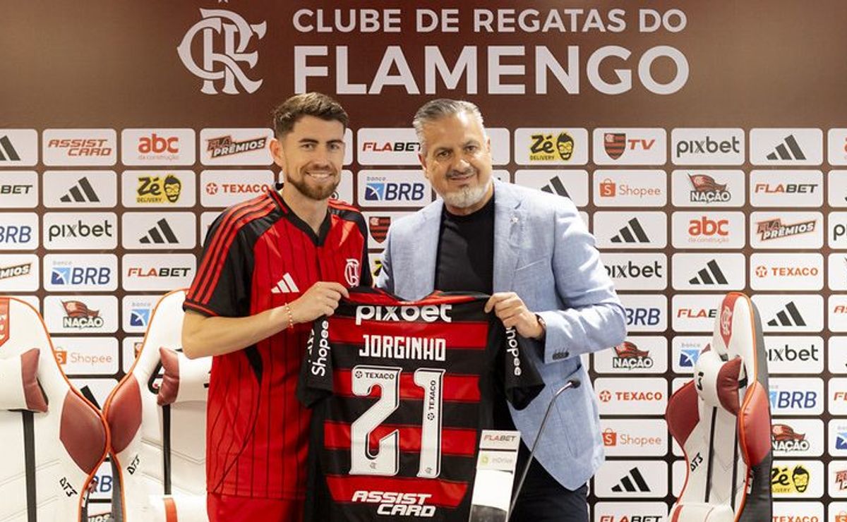 Jorginho diz viver o momento certo da carreira ao chegar ao Flamengo
