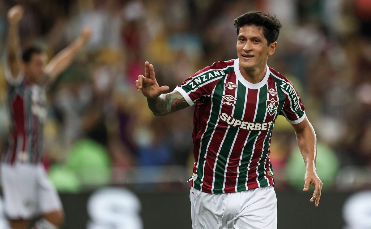 Próximo do retorno aos gramados, Germán Cano, do Fluminense, tem o dobro de gols da temporada passada