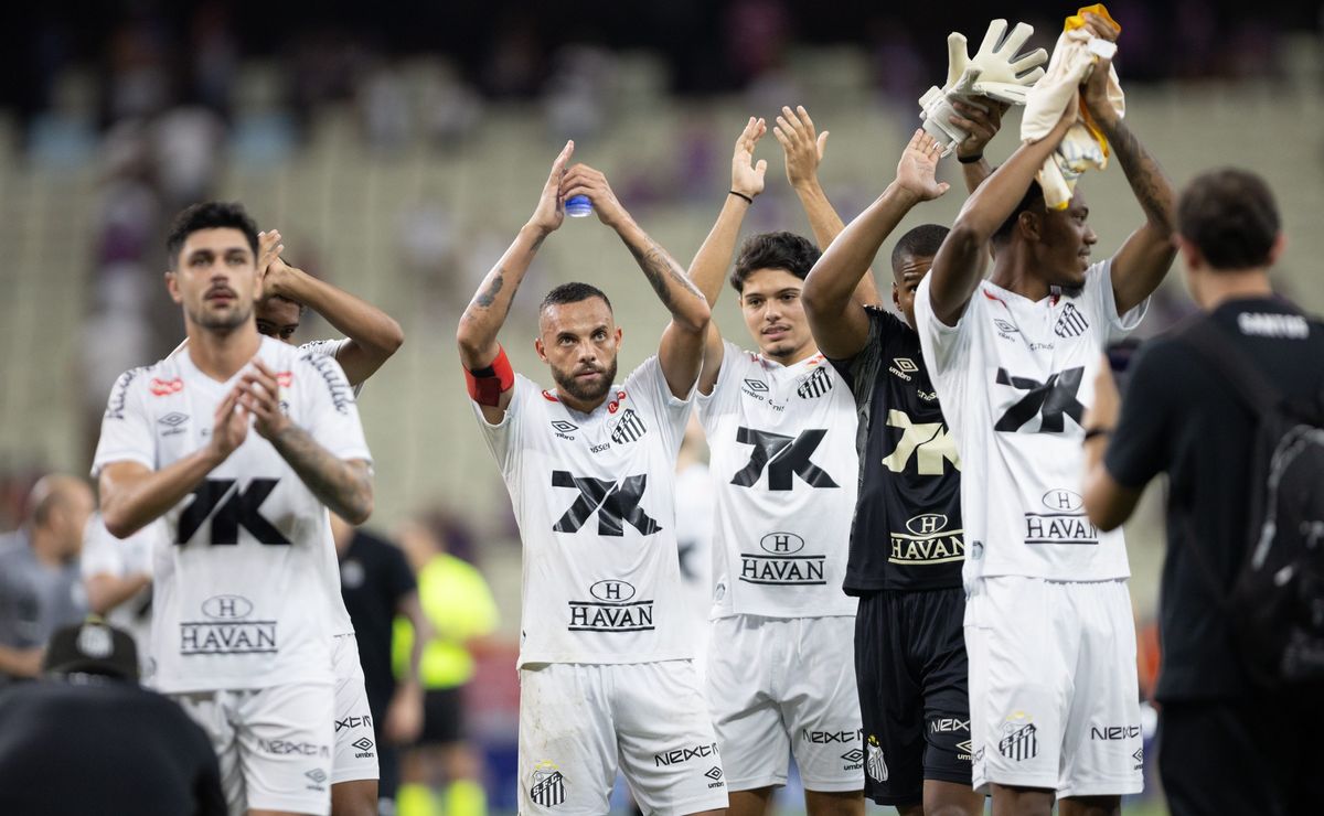 Santos quebra tabu de 40 anos e vence o Fortaleza fora de casa pelo Brasileirão