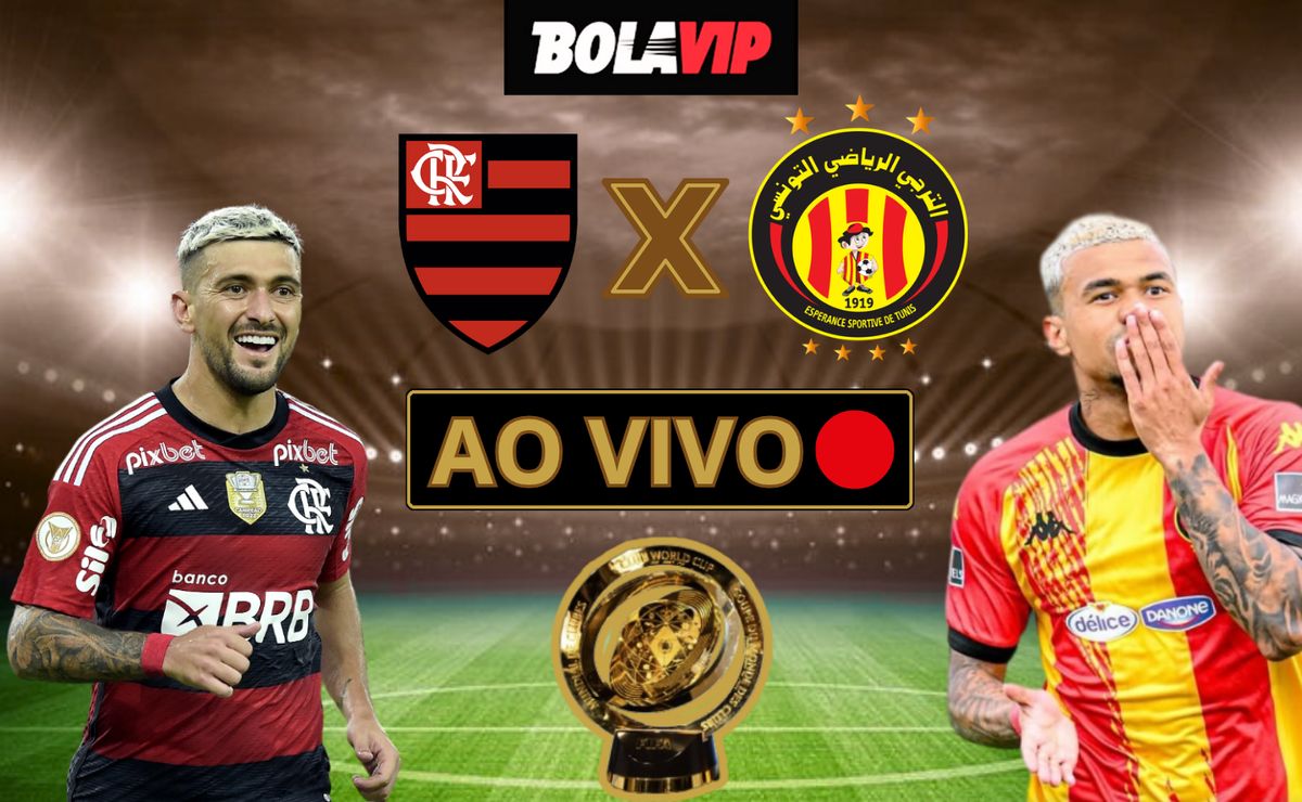 Flamengo x Espérance AO VIVO – Onde assistir jogo em tempo real pelo Mundial de Clubes