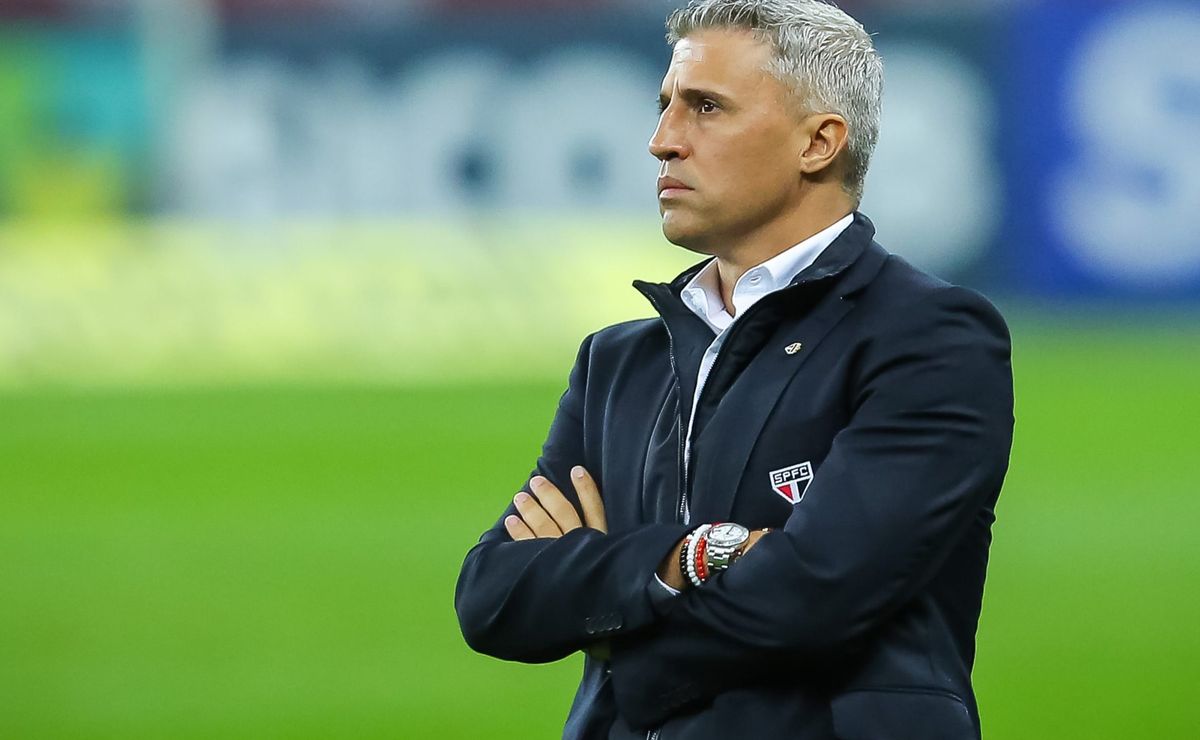 Hernán Crespo contratado pelo São Paulo tem aprovação da torcida após rumor sobre saída de Zubeldía