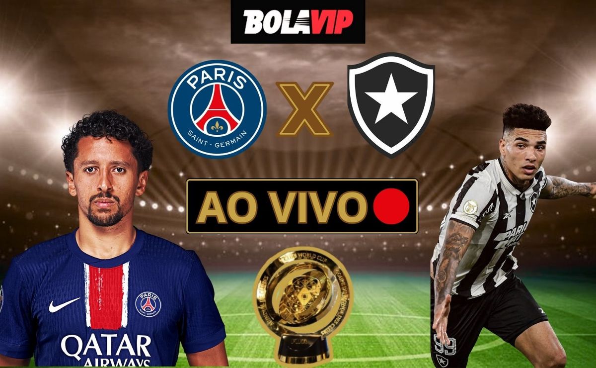 PSG x Botafogo AO VIVO – Onde assistir jogo em tempo real pelo Mundial de Clubes