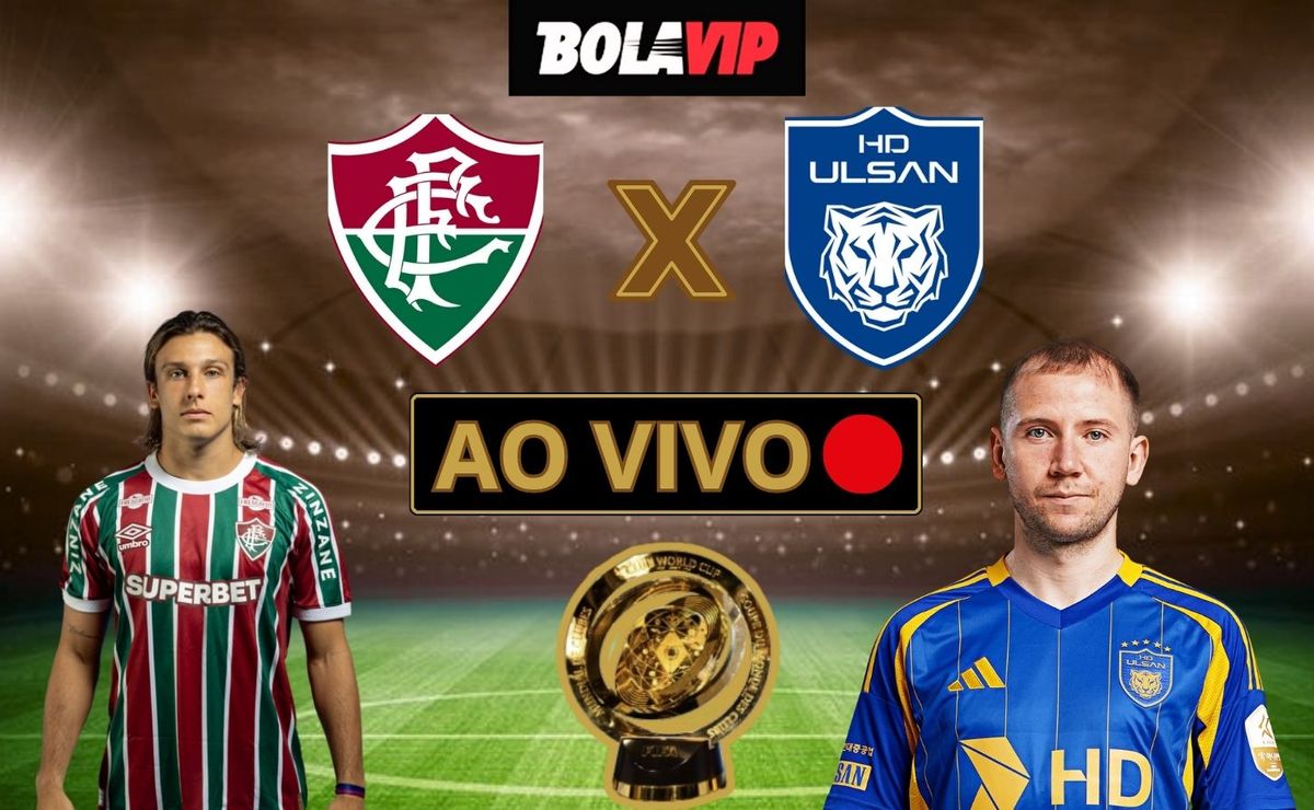 Fluminense x Ulsan Hyundai AO VIVO – Lee Jin-Hyun deixa tudo igual no placar pelo Mundial de Clubes 2025
