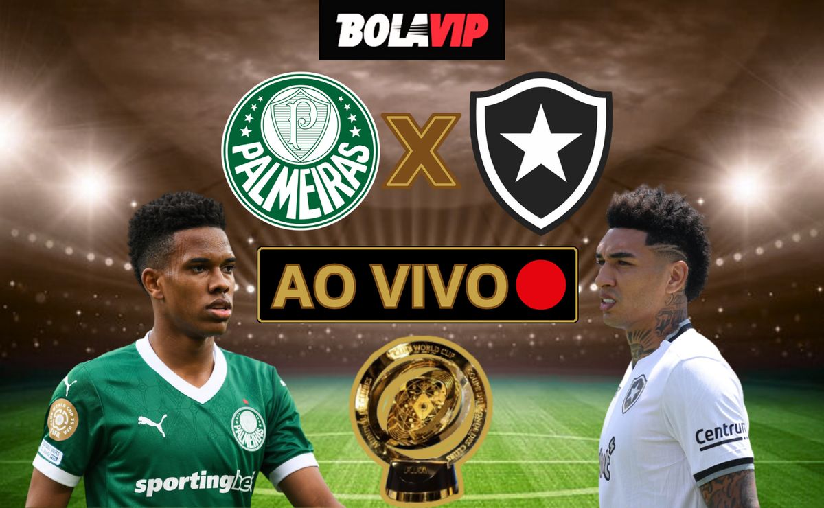 Palmeiras x Botafogo AO VIVO – Onde assistir jogo em tempo real pelo Mundial de Clubes 2025