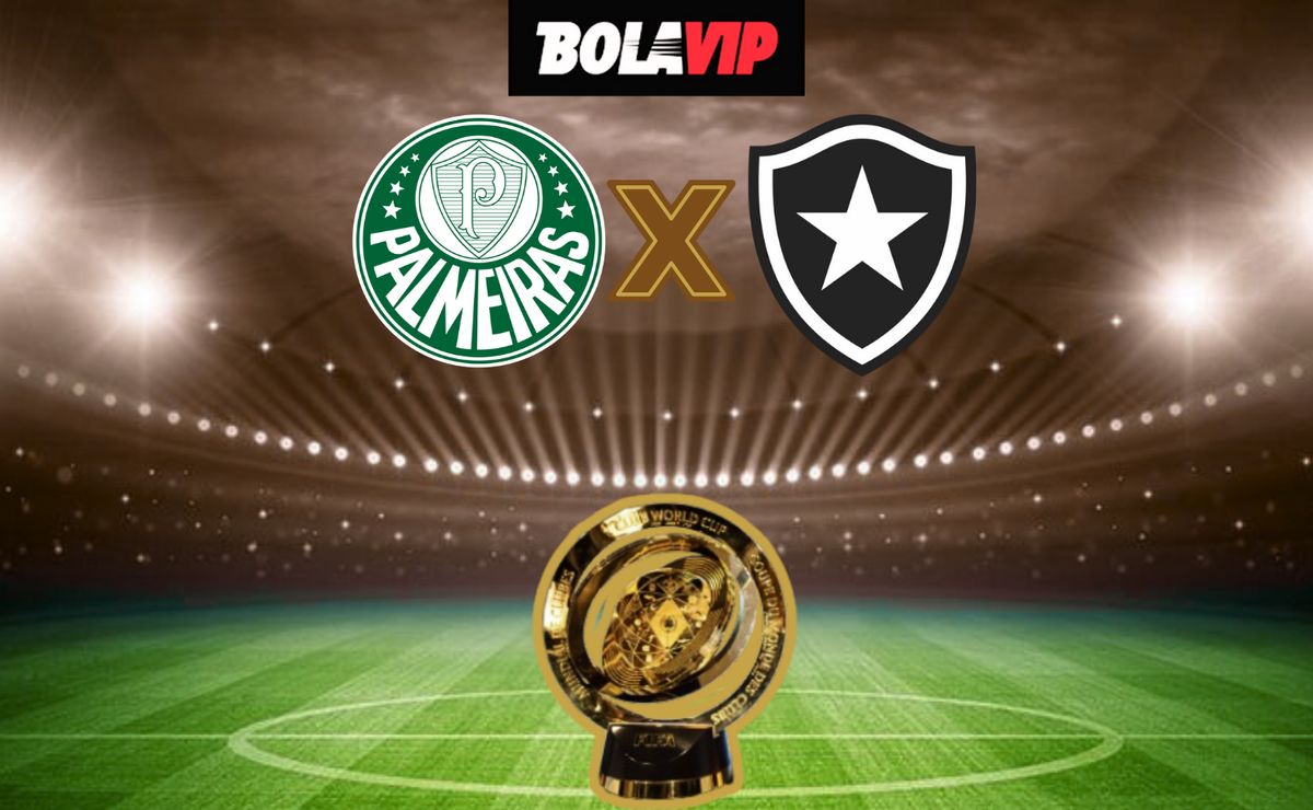 Onde assistir a Botafogo x Palmeiras ao vivo: horário, canal e escalações