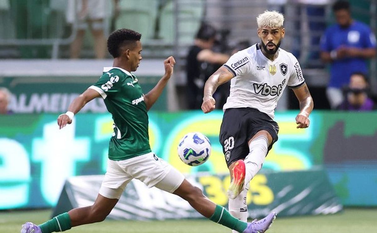 Botafogo não perde para o Palmeiras há mais de 1 ano e quer manter invencibilidade