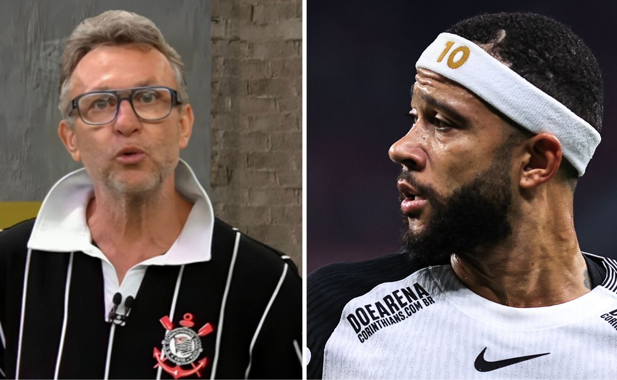 Neto elogia Memphis no Corinthians, se compara ao holandês e faz desafio sobre gols ao atual camisa 10