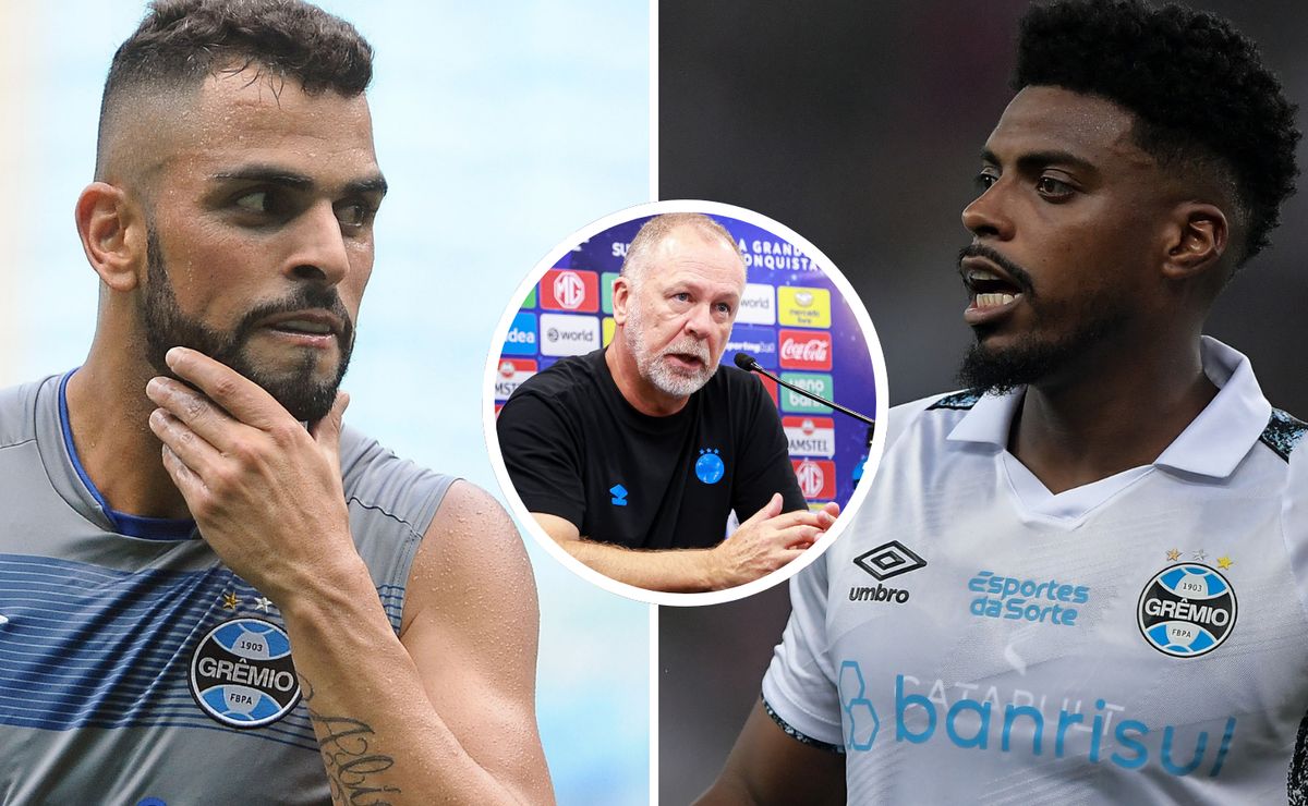 Mano Menezes mexe no passado do Grêmio e compara Jemerson com Maicon para detalhar recuperação do zagueiro