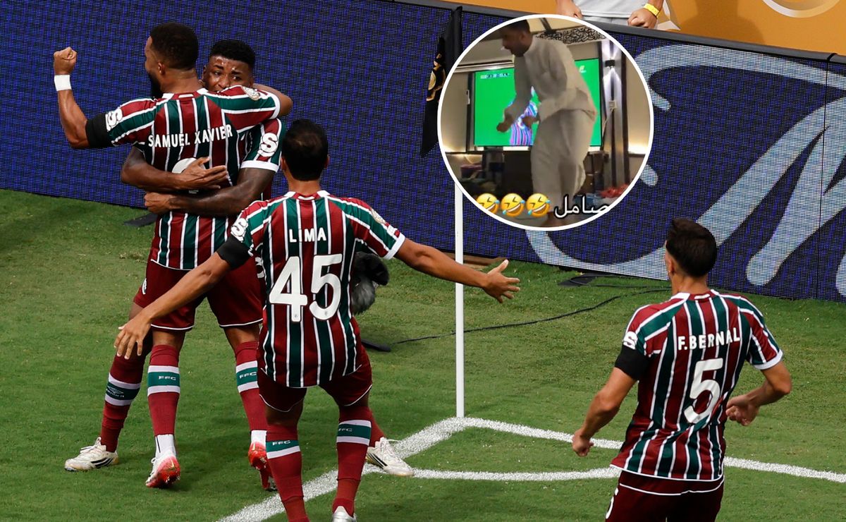Torcida do time de Cristiano Ronaldo viraliza ao comemorar gol do Fluminense contra o rival Al-Hilal
