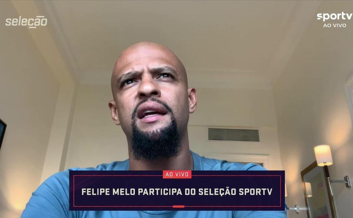 Felipe Melo desafia imprensa e vê injustiça em queda do Palmeiras no Mundial: “Chelsea foi amassado”