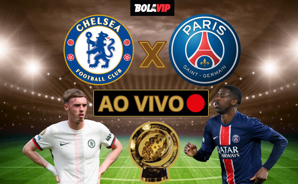 Chelsea x PSG AO VIVO – Cobertura minuto a minuto da final do Mundial de Clubes
