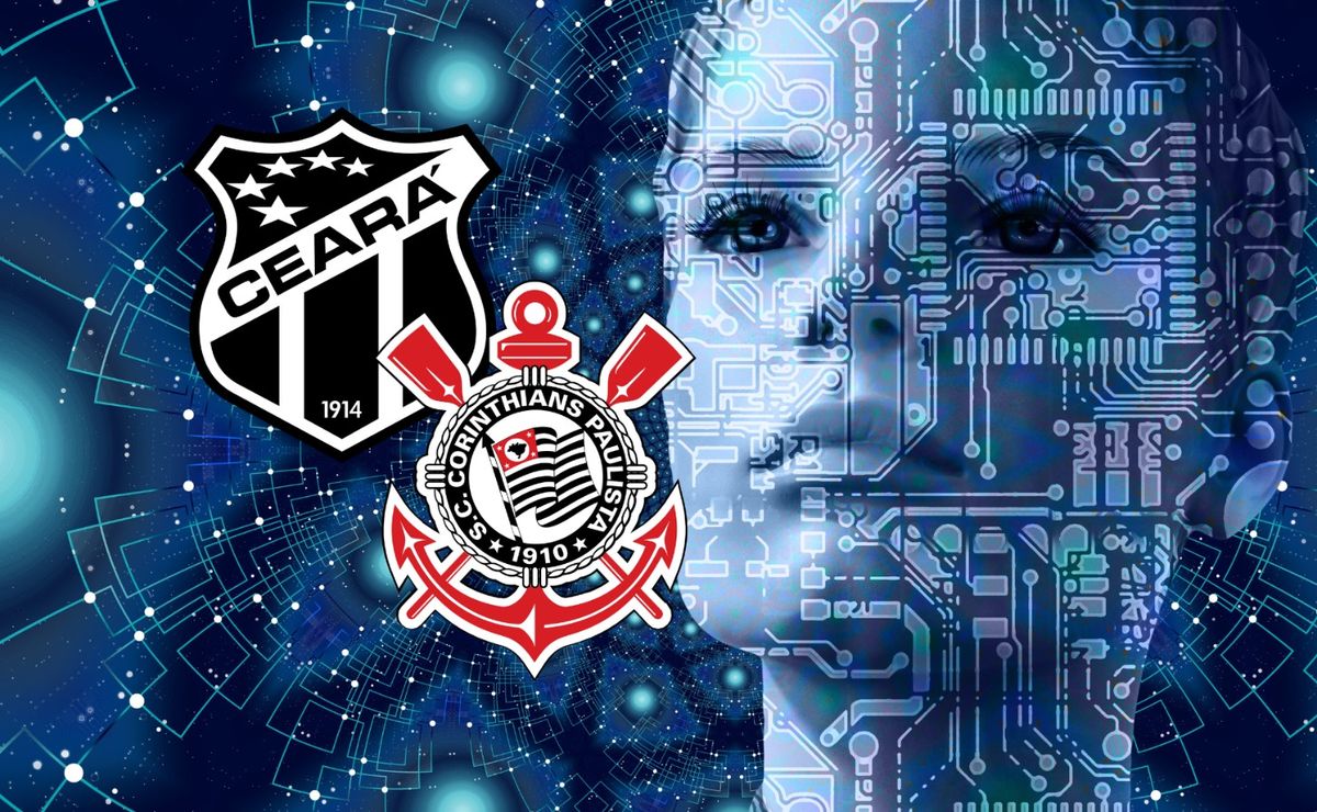 Inteligência Artificial crava placar de Ceará x Corinthians pelo Brasileirão Betano: “Terá mais oportunidades de marcar”