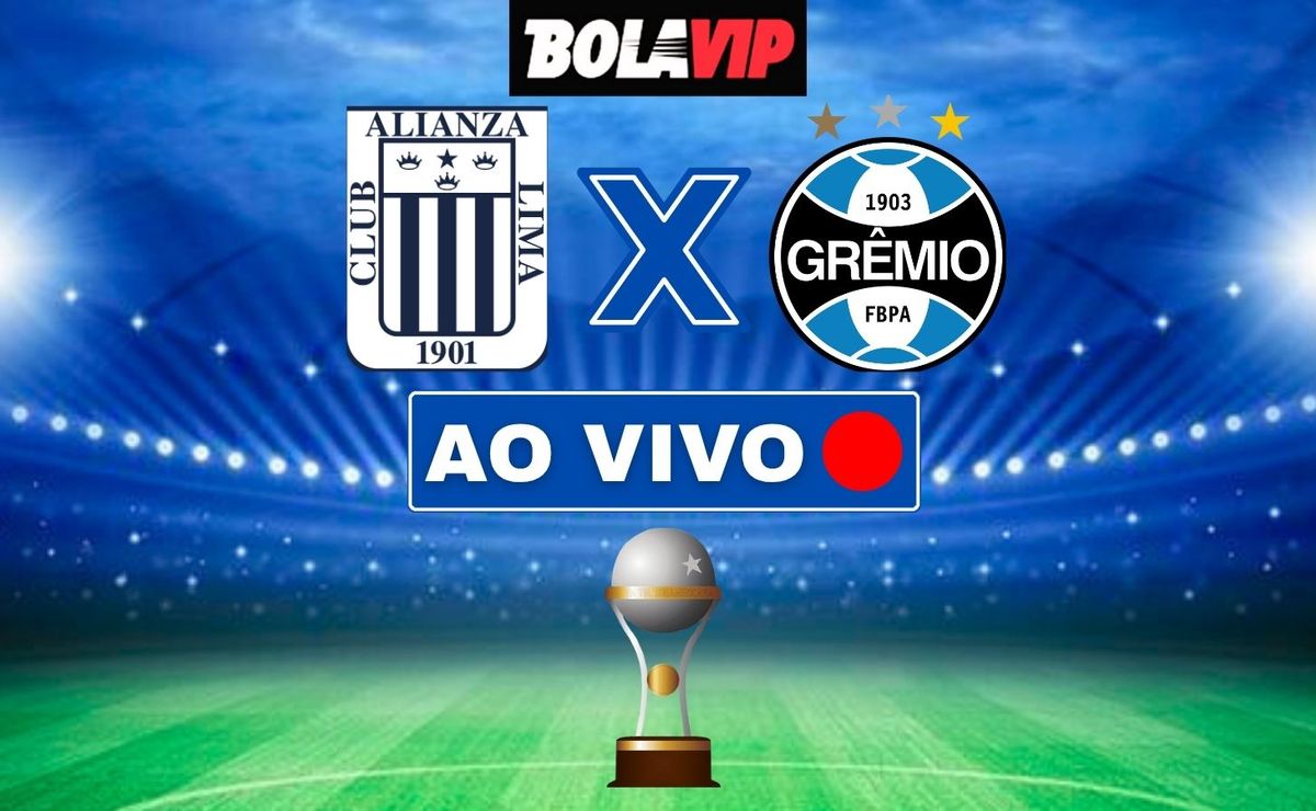 Alianza Lima x Grêmio AO VIVO – 0 x 0 – Primeiro Tempo movimentado pela Copa Sul-Americana
