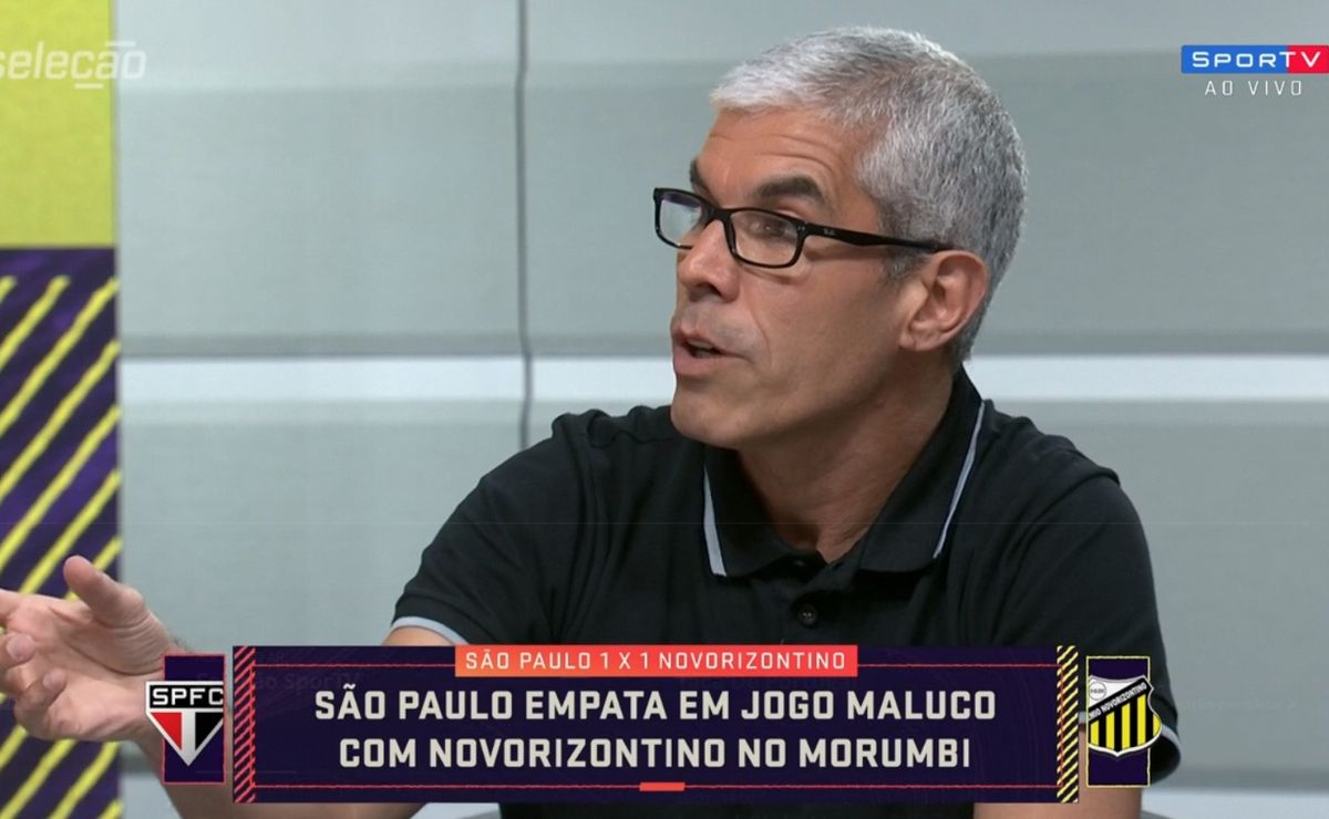Ricardinho critica Crespo por ‘sacar’ André Silva em empate do São Paulo: “Time não segurava mais a bola”