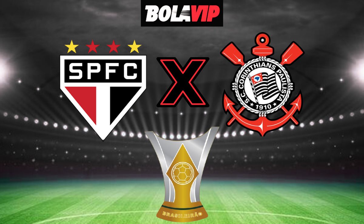 Onde assistir a São Paulo x Corinthians ao vivo: horário, canal e escalações